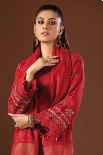 Tehzeeb By Riaz Arts 3 Piece Stitched Suit – 03