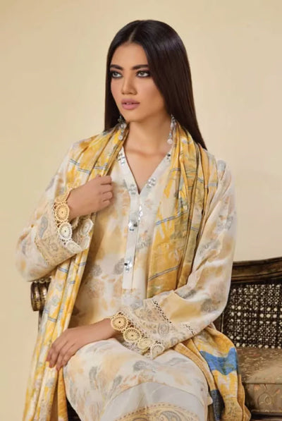 Tehzeeb Riaz 3 Piece Stitched Suit – 06