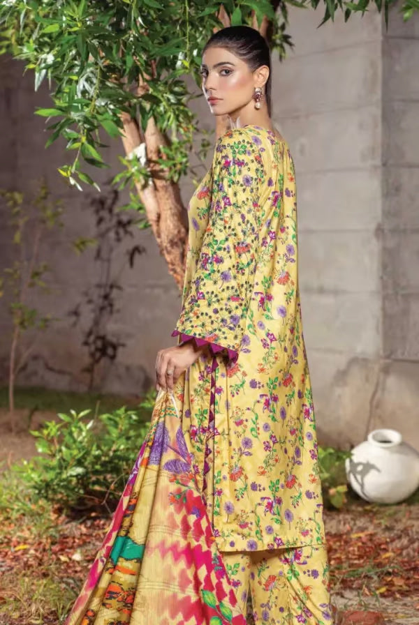 Sakina Anarkali 3 Piece Stitched Suit – 02