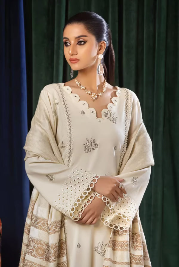 Tehzeeb by Riaz Arts 3 Piece Stitched Suit Collection – 3